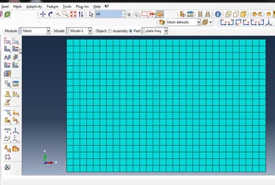 آموزش محاسبه فرکانس طبیعی در مدهای ارتعاشی مختلف در آباکوس